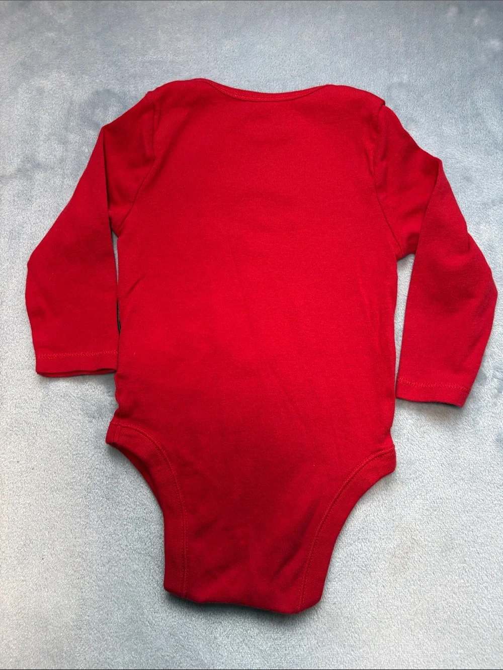 Old Navy Red Holiday Elf-Inspired Baby Bodysuit